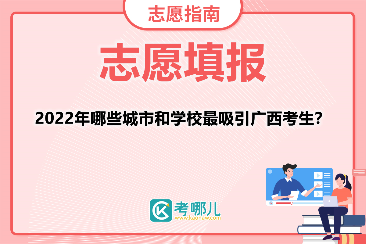 2022年哪些城市和学校最吸引广西考生？