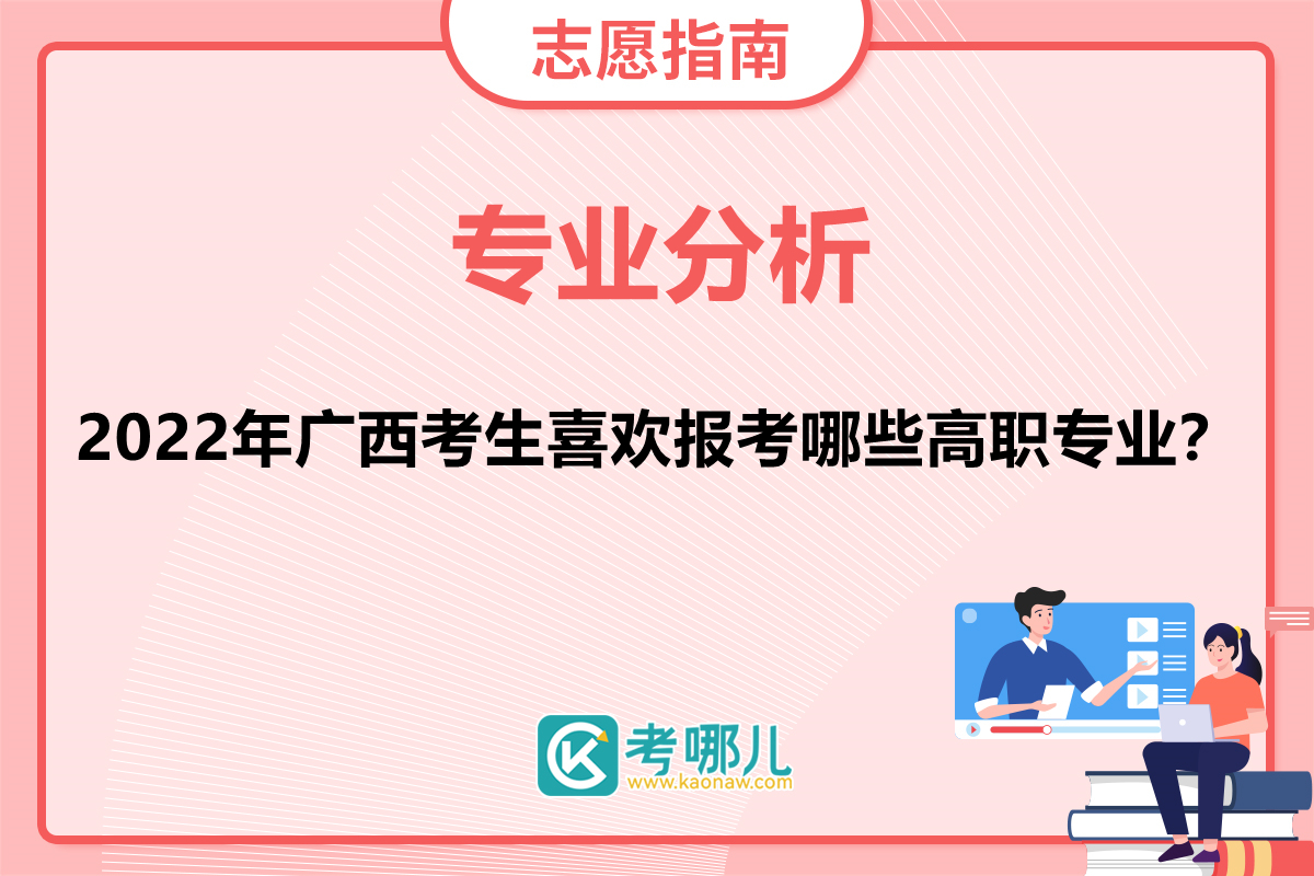 2022年广西考生喜欢报考哪些高职专业？