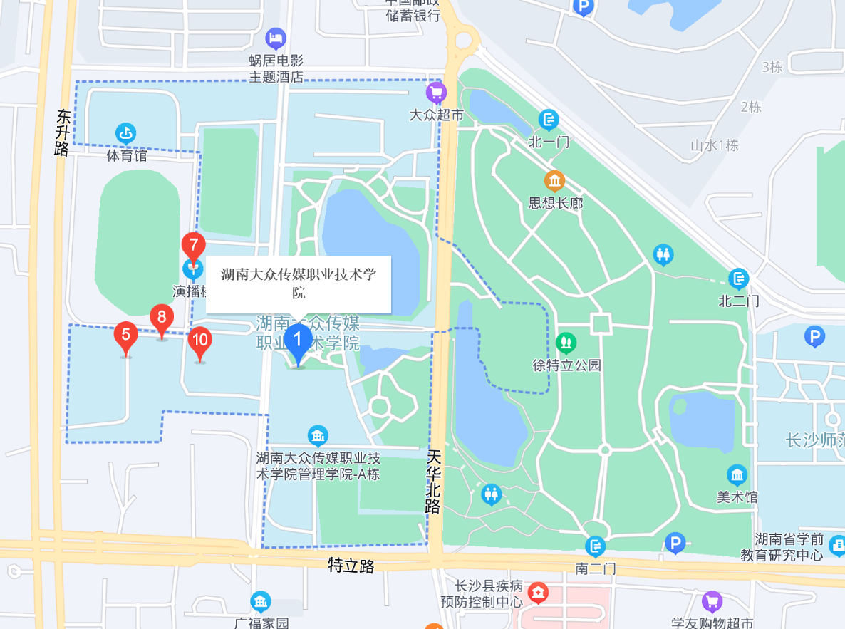 大众传媒学院地图图片